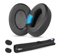 YunYiYi Ear Pads Cushions Compatible with EKSA E900/E900 Pro Gaming Headphones Replacement Earpads with Softer Protein Leather High Density Noise Cancelling Foam, Added Thickness-Black