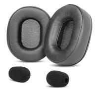 YunYiYi Upgrade Replacement Earpads Ear Cushion Compatible with Roccat Khan Aimo 7.1 Surround Gaming Headset Memory Foam Ear Cups Covers (Protein Leather)