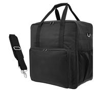 YUNYOUC Slushie Machine Travel Case with Adjustable Shoulder Strap and Bottom Board, Heavy Duty Oxford Cloth Slushy Machine Tote Compatible with FS301/FS300/SM-FS200A Series Blender(Black)