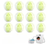 YUNYU 12-Pack Reusable Pet Hair Catchers - Washing Machine & Tumble Dryer Lint Balls for Pet Hair/Lint Removal