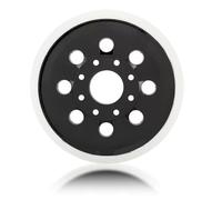 YUNYU 125mm Metal Polishing Disc with 8 Holes & 4 Eyelets Hook for Automotive Car Detailing - 1 Pcs Sanding Disc for Metal Surface Refinement and Polishing