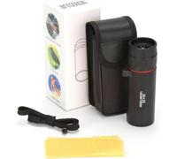 YUNYU 1Pcs 30x25 Monocular Telescope, HD Waterproof Portable Zoom Scope with Carrying Strap for Outdoor Travel, Camping & Concerts(Black)