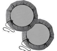 YUNYU 2Pcs Rain Butt Nets for Water Barrels - Adjustable Drawstring Cover with Secure Fit, Durable Mosquito Protection Net for Garden Outdoor Use, Fits 60cm Diameter Rain But