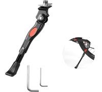 YUNYU Bicycle Kickstand, Adjustable 24-28 cm, Universal Aluminium Alloy Stand Support for Mountain and Road Bikes