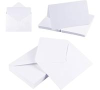 YUNYU Envelopes and Blank Cards Set for Crafting, 30 White Envelopes & 30 Blank Cards, Premium Greeting, Invitation Making Essentials