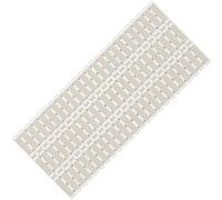 YUNYU Non-Slip Shower & Bath Flooring (90x40cm) - Anti-Mould, Extra Long with Suction Cups | Secure Grip for Elderly, Kids & Pets | Waterproof Rubber Base for Tiles & Shower Trays (Brown)
