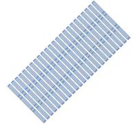 YUNYU Shower Mat Non Slip Anti Mould-90x40cm(36x16inch) Extra Long Bath Mat Non Slip for Shower Tray & Bathroom Tiles - Cut To Size Rubber Bath Mat with Suction Cups For Entire Population(Blue)