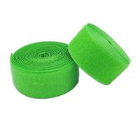 YunYunStrap 2 inch Wide Fluorescent Green Sew On Hook and Loop Tape Non-Adhesive Nylon Fabric Fastener Set for Handbags Clothing Shoes Backpacks DIY Crafts