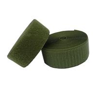 YunYunStrap 50mm Hook and loop tape sew on, Non self adhesive nylon fabric strips for clothing, shoes, crafting
