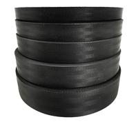 YunYunStrap Nylon Webbing Strap 20mm, 10 Yard Black Heavy Duty Webbing Tape for Bags, Backpacks, Rucksack, Luggage/Cargo Strapping