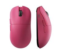 YUNZII M1 Wireless Gaming Mouse, Tri-Mode 2.4G/BT/Wired Gaming Mouse, PAW3311 Sensor 10000 DPI Rechargeable Wireless Mouse with 5 Programmable Buttons, Customizable via Software for Win & Mac (Pink)