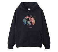 Yuogkk Hoodie CalVin HobBes Bill Watterson Fun Funny Printed Sweatshirt, Cartoon Pattern Role Play Pullover Sweatshirt Fashion Classic Retro Sweater Boys Girls Long Sleeve Large Pocket Jacket-pink||L