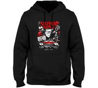 Yuogkk Hoodie stephen king men's and women's sweatshirt shirt, classic film sweatshirt horror large pocket pullover fun printed pattern jacket warm jumper fashion casual jacket-BLACK||XXL