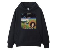 Yuogkk Sweatshirt Van Morrison Men's and Women's Zip Hoodie, Classic Vintage Role Play Pullover Large Size Warm Jacket Winter Sportswear Cheap Sweater Hiking Clothing-black||XL