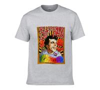 Yuogkk T-shirt Ian Dury Classic Retro Short Sleeve, Round Neck Sweatshirt Fun Printed Pattern Tank Fashion Casual Plus Size Top Happy Travel Couple's Fitness Breathable Tank Top-grey||L