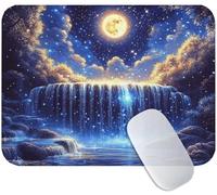 Yuogyxog Landscape Mouse Mat for Office and Gaming, Fall Mouse Pad Small 60 x 40 cm, Non-Slip & Sweat-Resistant & Quiet Glide, Perfect for Desktop/Laptop, for Gamers, Students or Office M3-224