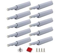 YUOIP® Push to Open Door Catches Magnetic Latch Open and Close The Door with a Single Push(10 Pack)