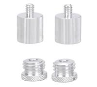 YUOIUX 1/4inch to 5/8inch Adapter Threaded Screw Adapter for 1/4 Thread Rangefinder Aluminum Adapter Tripod Adapter