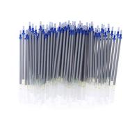 YUOIUX 100pcs Refill Pen Silver Lead Pen Marking Pens for Fabric Leather Shoes