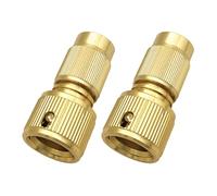 YUOIUX 2Pcs Garden Expandable Hose Repair Kits Aluminium Faucet Adapter Water Hose Connector Expandable Garden Hose Repair
