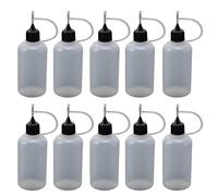 YUOIUX Glue bottle 10Pcs Needle Tip Bottle Dropper Bottles for Small Gluing Projects Paper Quilling Craft Acrylic Painting