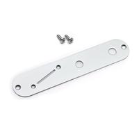 YUOIUX Guitar Control Plate Bridge Switches Control Plate Electric Guitar Control Plate Replacement Part Set with Mount Screws