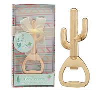 Yuokwer 12pcs Mexican Party Favors for Guest Cactus Beer Bottle Opener, Cactus Llama Party Souvenir, Mexican Fiesta Wedding Baby Shower Party Gift Game Prize Keepsake(Cactus Opener, 12)