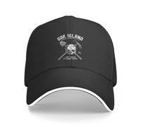YUONME Baseball Cap Oak Island Vintage Templar Treasure Hunting Baseball Cap Hip Hop Hats Cap Women's Men's Gift