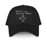 YUONME Fashion Baseball Caps Baseball Caps Summer Casual Adjustable Hip hop Hats Buffy Will Patrol Tonight Fashion hat Women's Brand Sport Bonnet Outdoor Travel Birthday Gift
