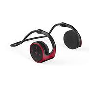 YUONNY Bluetooth Wireless Headphones Sport Over-Ear Headset MP3 Player Earphones, Support TF Card & FM Radio, Lightweight Foldable Stereo Headset Noise Canceling for Running Driving Gym Red