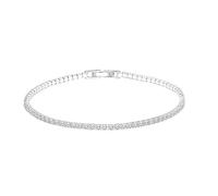 YUOPMB 2-6.5mm Moissanite Tennis Bracelet For Women, Platinum Plated 925 Sterling Silver, Tennis Chain, Lobster Claw Clasp