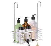 YUOROS Shower Caddy Hanging, Over the Door Shower Organizer Rack 304 Stainless Steel Rustproof