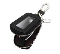 Yuoyar Universal Key Fob Covers for Car Keys - Premium Leather Key Fob Case - Car Key Fob Holder for Auto Remote Key Fob, Black