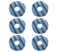 Yupaluz 6 Pcs Replacement Washable Pro Replacement Pad For Eufy Mop Pads Replacement, Strong Stain Removing,For Eufy X10 Pro Omni Mop Pads Compatible With Eufy Robotic Vacuums