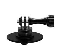 YUPEIUKLI 3 Slot Aluminum Alloy Action Camera Suction Mount With Strong Adhesive Base For Multiple Surfaces Car Dashboards Glass T