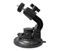 YUPEIUKLI 360 Degree Rotatable Dashcam Mount with Strong Suction Cup 1/4 Screw for Car Video Recorders Cameras