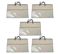 YUPEIUKLI 40x55cm Nonwoven Zippered Pillow Storage Bag With Handles Organizers For Bedding Clothes Travel