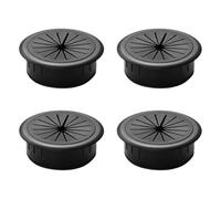 YUPEIUKLI 4pieces Computer Desk Cable Hole Cover Desktop Cable Organization Wire Cover for Office Home Management
