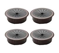 YUPEIUKLI 4pieces Computer Desk Cable Hole Cover Desktop Cable Organization Wire Cover for Office Home Management