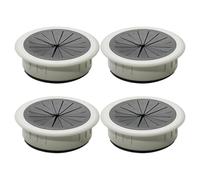 YUPEIUKLI 4pieces Computer Desk Cable Hole Cover Desktop Cable Organization Wire Cover for Office Home Management
