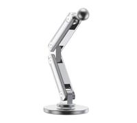 YUPEIUKLI Adjustable Aluminum Alloy Adhesive 17mm Ball Base for Car Dashboard Tablet Phone Office Device Holder Navigators