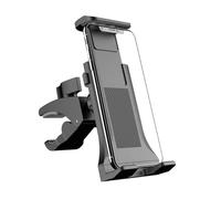 YUPEIUKLI Adjustable Phone Holder for Exercise Bikes with 360 Rotation Secure Handlebar Mount for Gym Equipment Compatibility