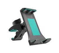 YUPEIUKLI Adjustable Phone Holder for Exercise Bikes with 360 Rotation Secure Handlebar Mount for Gym Equipment Compatibility