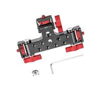 YUPEIUKLI Aluminum Alloy Tripod Base with 180° Rotating PTZ Multi Angles Photography Stand for Single or Multi Camera Use