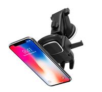 YUPEIUKLI Car Phone Holder Dashboard Mounted Cellphone Stand Retractable 360 Degree Rotating Holder Suction Cup Automotive Cradles