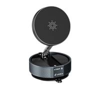YUPEIUKLI Electric Vacuum Magnetic Suction Phone Bracket with Strong Suction Cup for Navigation Driver Passenger Easy Installation