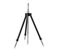 YUPEIUKLI Folding Fishing Rod Tripod Bracket Height Adjustable Aluminum Fishing Rod Tripod Stand for Outdoor Activity