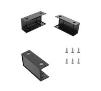 YUPEIUKLI Laptop Rack Under Desk Holder Shelf Rack Storage Bracket Protective Tray Organizers Bracket With Screws for Cable Box