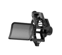 YUPEIUKLI Microphone Shock Mount Adjustable Stand Professional Mic Shock Mount Holder for Condenser Microphone Studio Broadcasting