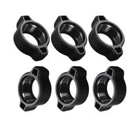 YUPEIUKLI Pack of 6 Universally 17mm Ball Head Fixing Nut Replacement Parts for Phone Holder Rack Accessories Car Mounts and Stand